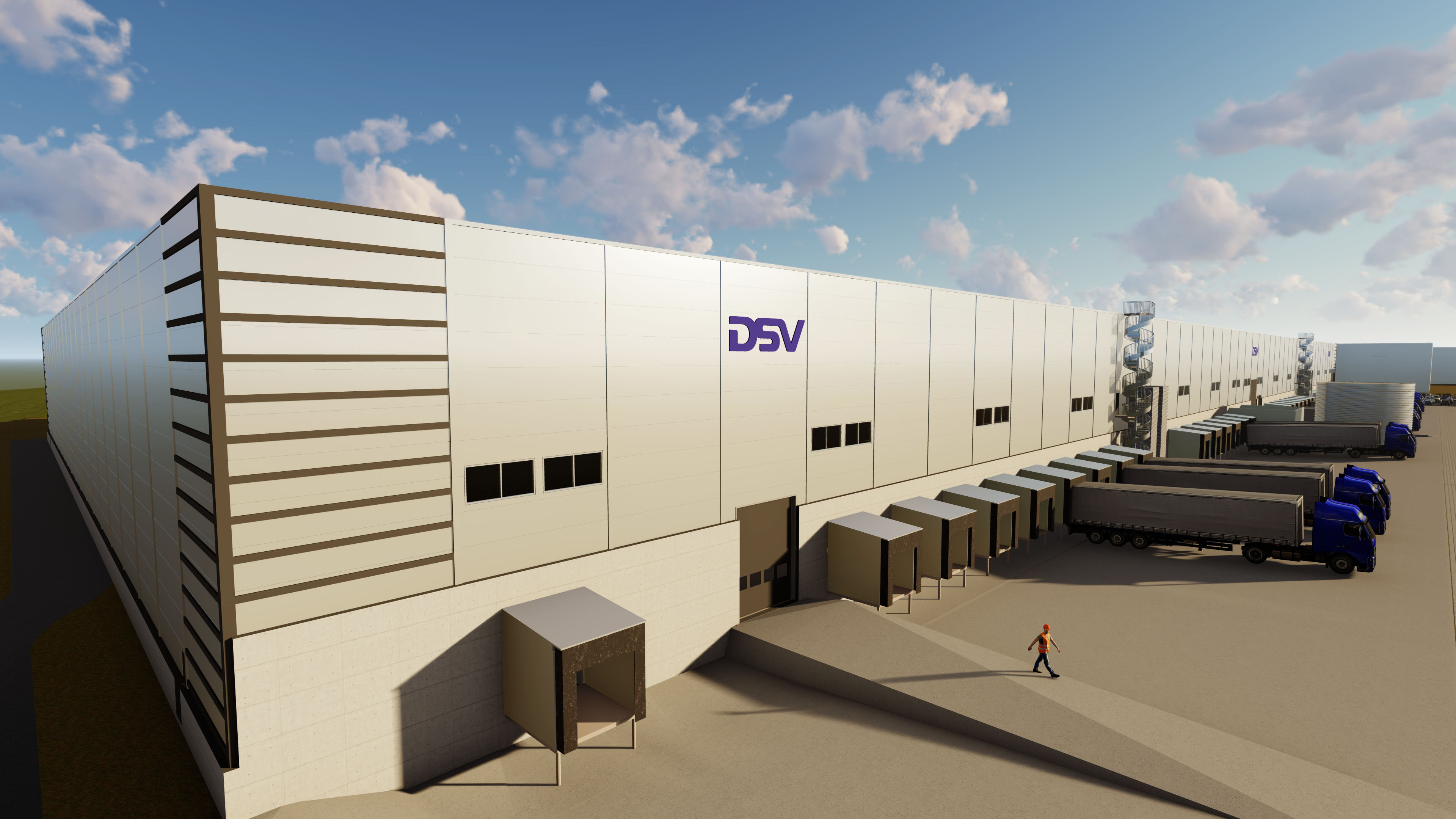 DSV, tegninger, Vestby