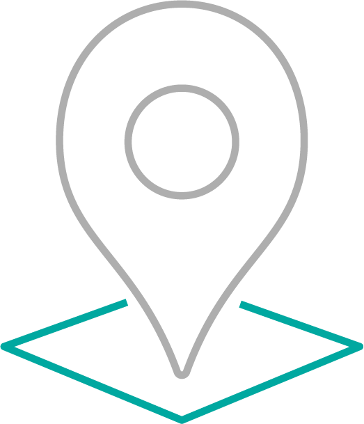 Bulk vector icon for location